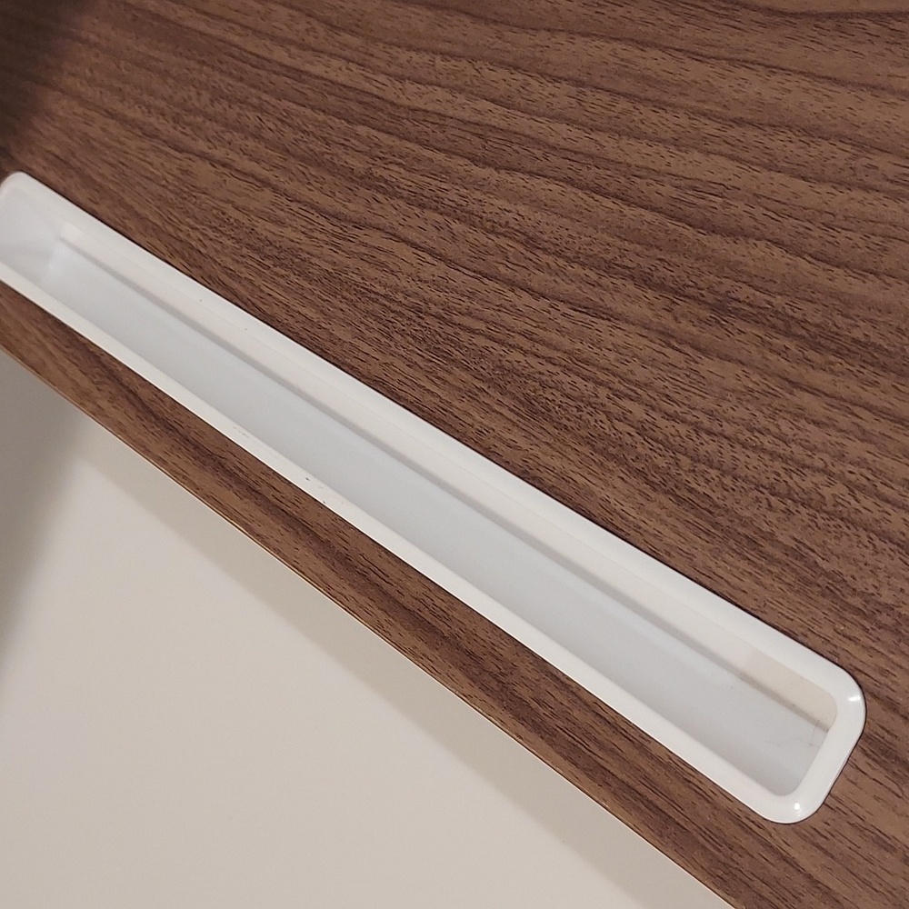 Laptop / Lap Desk with Gray Padded Cushion and Two Elastic Back Pockets - Picture 10 of 11